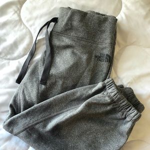 Grey North Face Sweats